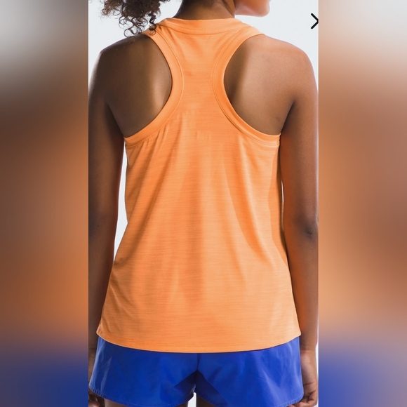 NORTHFACE Girls NeverStop Tank Bright Cantaloupe 18/20 NWT - Picture 3 of 5